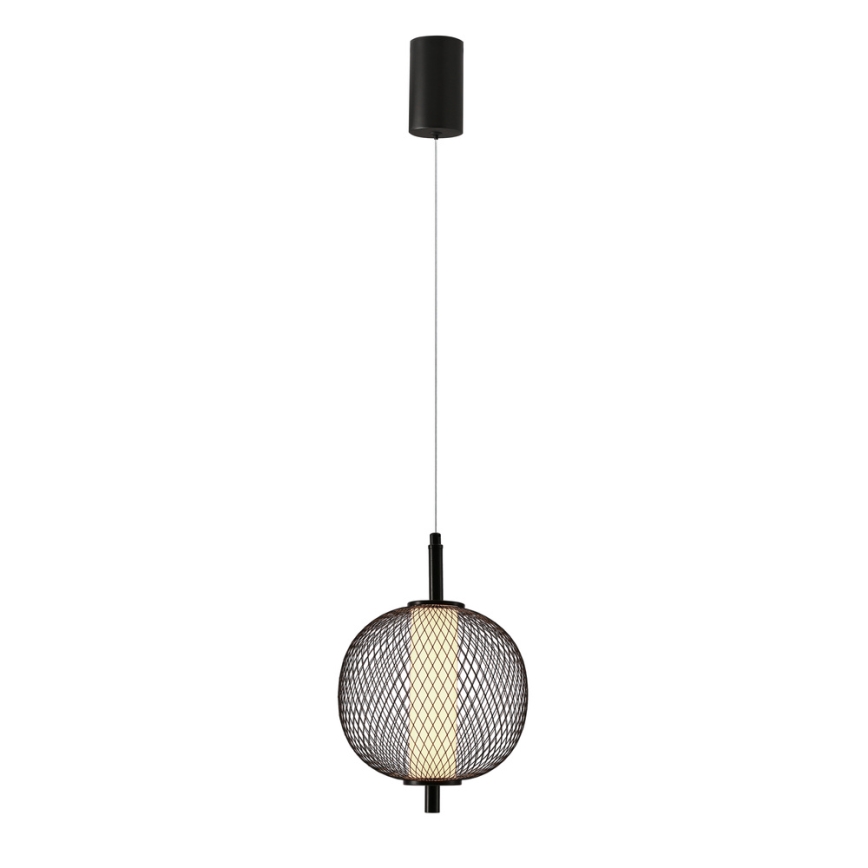 PUMA LED Cable Pendant 10W/230V Ø20 cm, Black