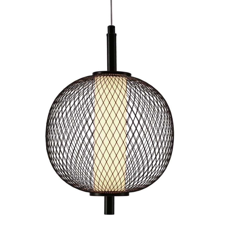 PUMA LED Cable Pendant 10W/230V Ø20 cm, Black