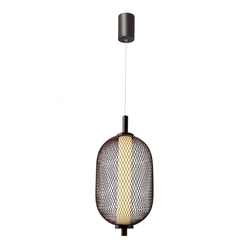 PUMA LED cable pendant LED/10W/230V, dia. 15 cm, black