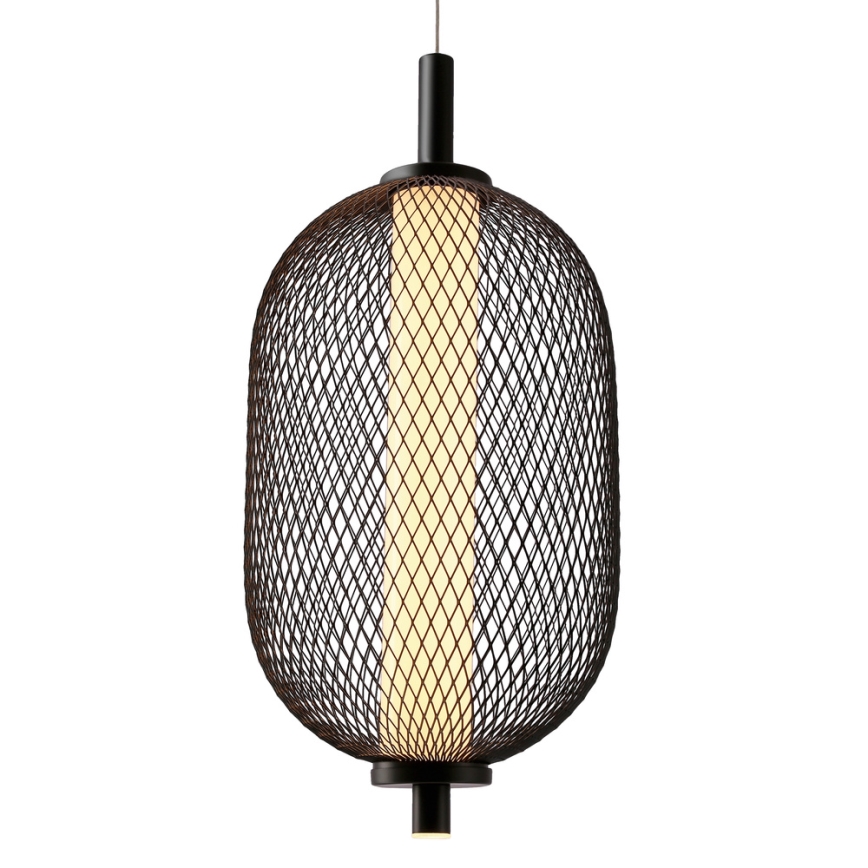 PUMA LED cable pendant LED/10W/230V, dia. 15 cm, black