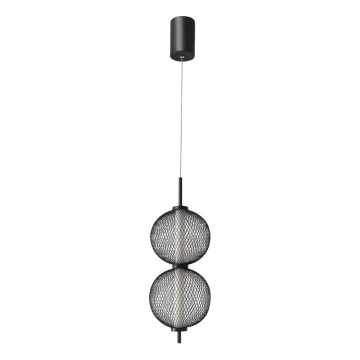 PUMA LED Hanging Light 10W 230V, 14 cm, Black