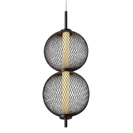 PUMA LED Hanging Light 10W 230V, 14 cm, Black