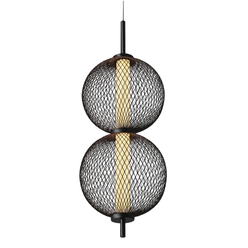 PUMA LED Hanging Light 10W 230V, 14 cm, Black