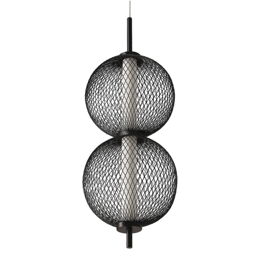 PUMA LED Hanging Light 10W 230V, 14 cm, Black