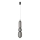 PUMA LED Pendant Light 15W 230V, Diameter 14 cm, Black
