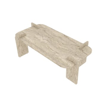 PURO 120x60 cm Coffee Table, Beige