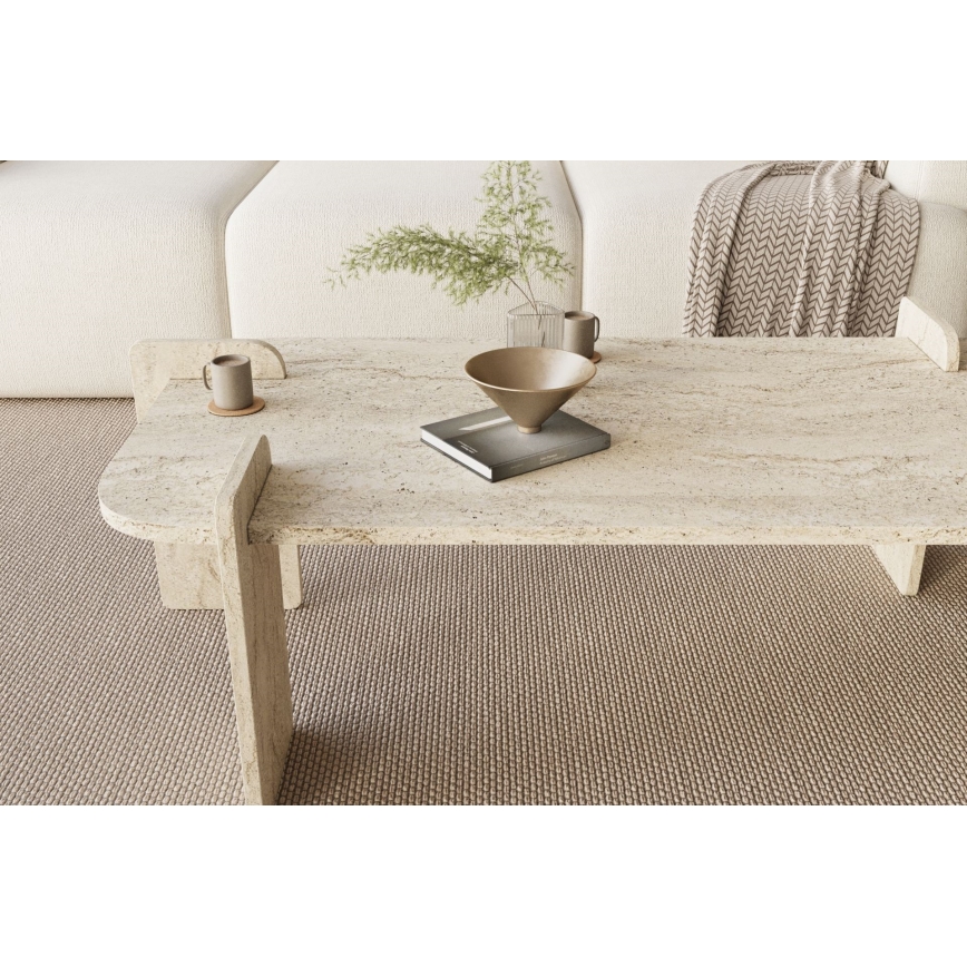 PURO 120x60 cm Coffee Table, Beige