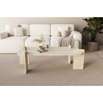 PURO 120x60 cm Coffee Table, Beige