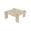 PURO 90x90 cm Coffee Table, Beige