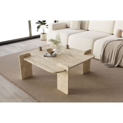 PURO 90x90 cm Coffee Table, Beige