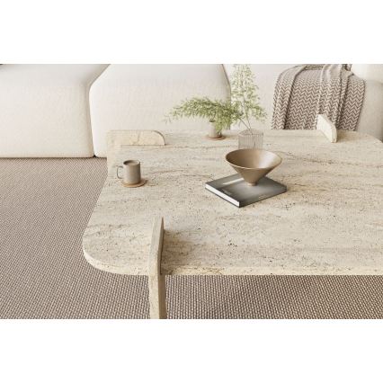 PURO 90x90 cm Coffee Table, Beige