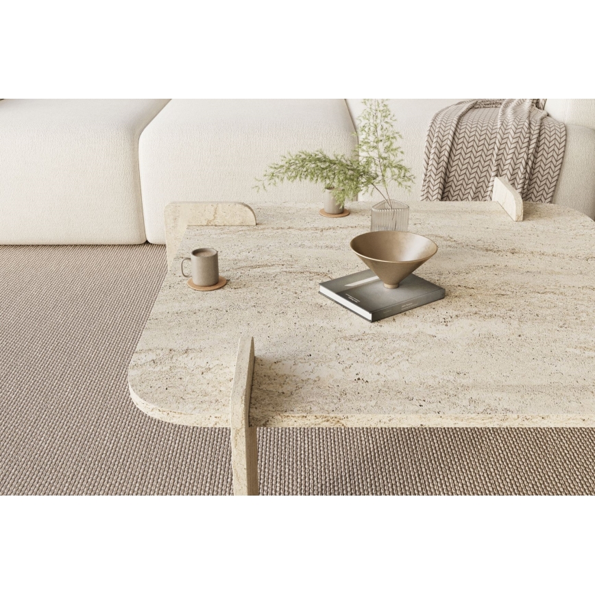 PURO 90x90 cm Coffee Table, Beige