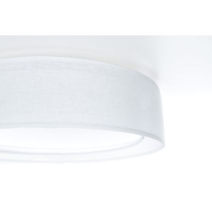 PURO ceiling light, 2x E27 (40 W), 230 V, Ø 50 cm, white