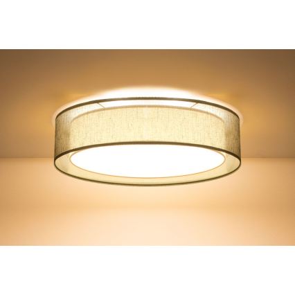 PURO Ceiling Light, 2x E27/40W/230V, Ø 60 cm, Green