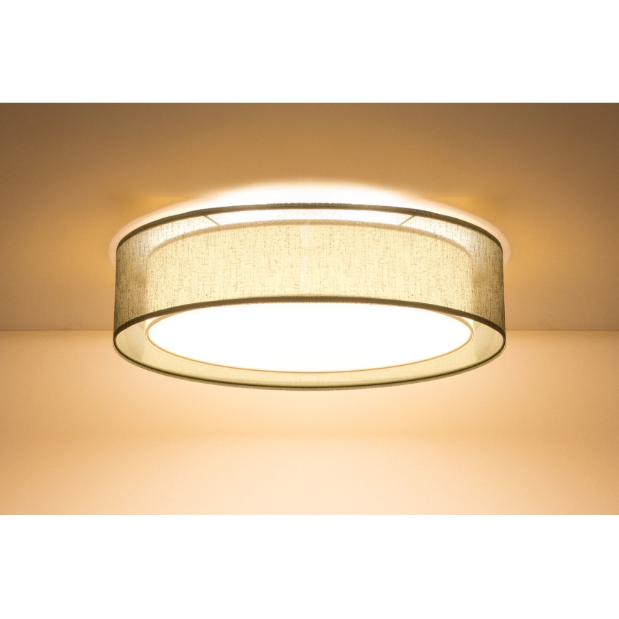 PURO Ceiling Light, 2x E27/40W/230V, Ø 60 cm, Green