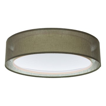 PURO Ceiling Light 2xE27/40W/230V Ø 50 cm Green