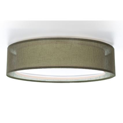 PURO Ceiling Light 2xE27/40W/230V Ø 50 cm Green