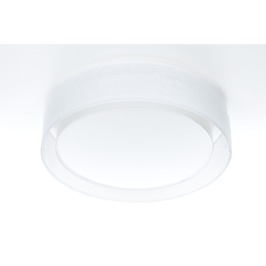PURO Ceiling Light 2xE27/40W/230V Ø 60 cm White