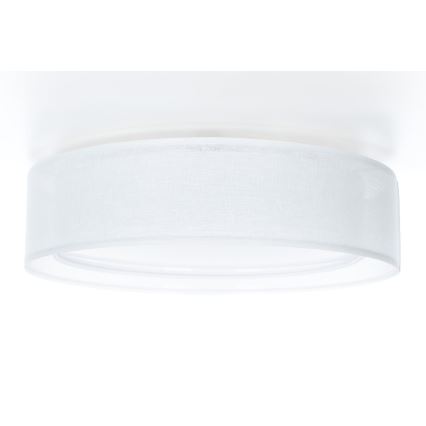 PURO Ceiling Light 2xE27/40W/230V Ø 60 cm White