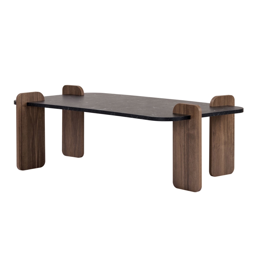 PURO Coffee Table 120 x 60 cm, Walnut/Black