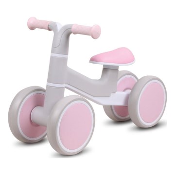Push bike KVADROLET grey/pink
