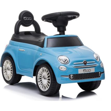 Push car Fiat 500 2xAA blue