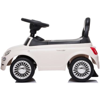 Push car Fiat 500 2xAA creamy