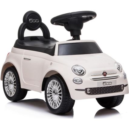 Push car Fiat 500 2xAA creamy