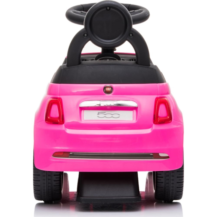 Push car Fiat 500 2xAA pink