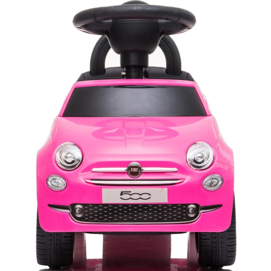 Push car Fiat 500 2xAA pink
