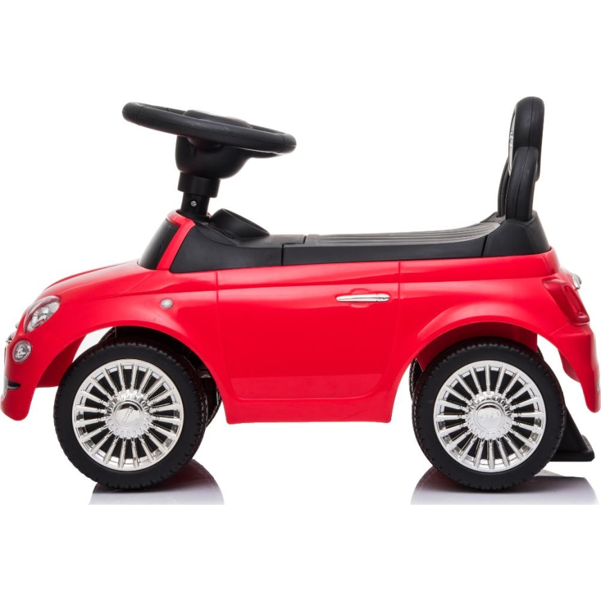 Push car Fiat 500 2xAA red