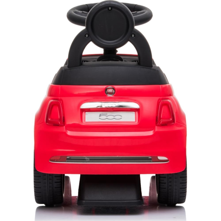 Push car Fiat 500 2xAA red