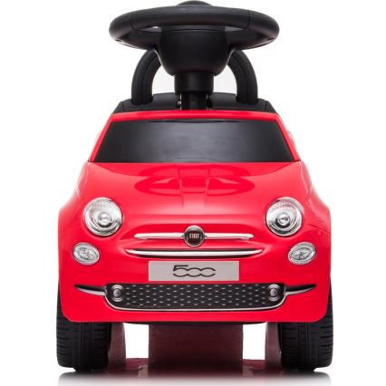 Push car Fiat 500 2xAA red