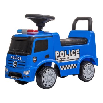 Push car Mercedes Police car blue