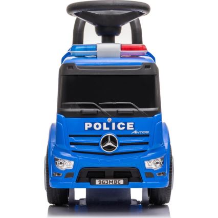 Push car Mercedes Police car blue