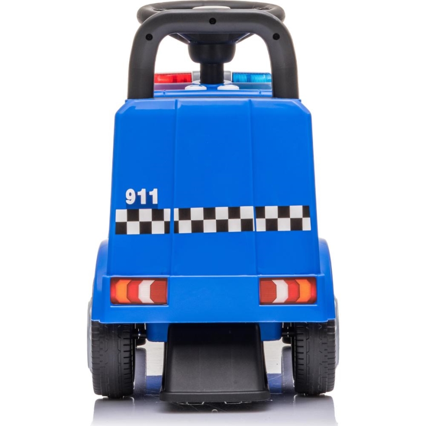 Push car Mercedes Police car blue