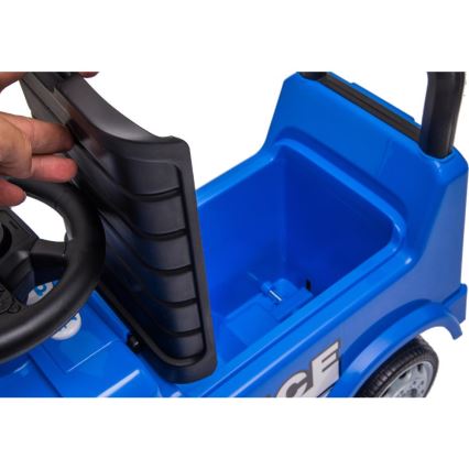 Push car Mercedes Police car blue