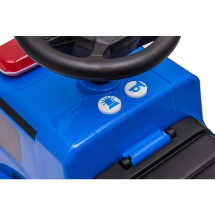 Push car Mercedes Police car blue