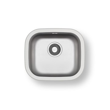 Pyramis 100080101 - KIBA SQUARE Kitchen Sink 46.5 x 40.5 cm