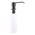 Pyramis 28102701 - Recessed soap dispenser black