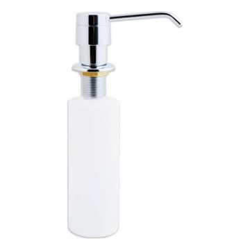 Pyramis 29192191 - Recessed soap dispenser shiny chrome