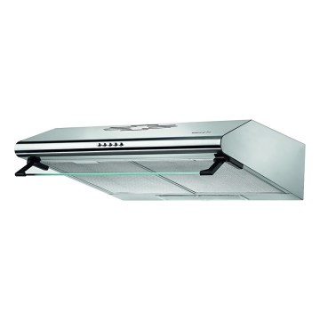 Pyramis 65029502 - STANDARD 60 cm Range Hood with Two Motors, Stainless Steel