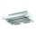 Pyramis 65040001 - Kitchen hood SLIDING NT 60 cm white