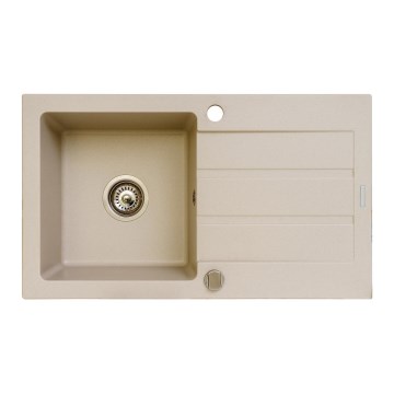 Pyramis 70006701 - Kitchen sink NEXT 76x44 cm granite/beige