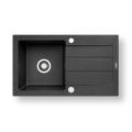Pyramis 70006801 - Kitchen sink NEXT 76x44 cm granite/black