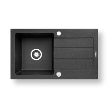 Pyramis 70006801 - Kitchen sink NEXT 76x44 cm granite/black