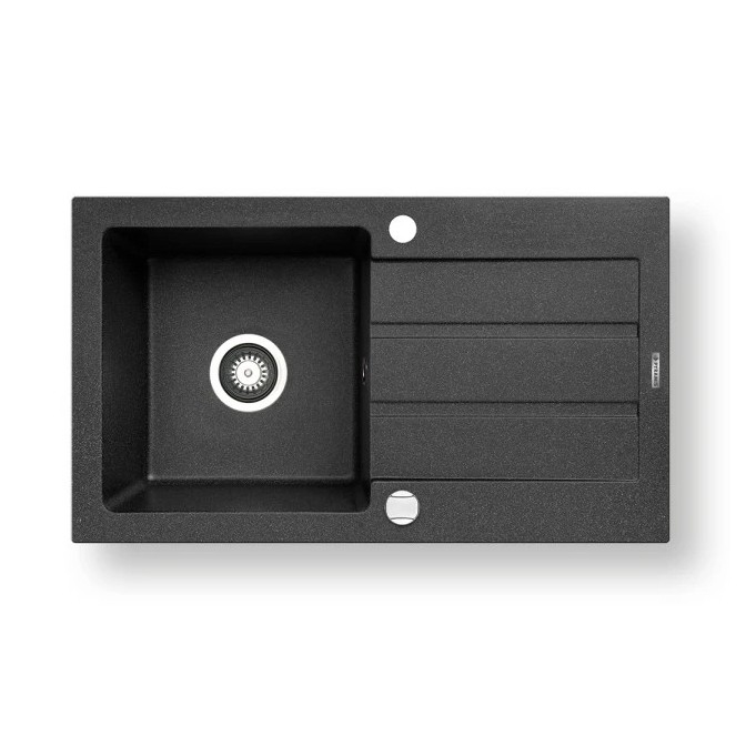 Pyramis 70006801 - Kitchen sink NEXT 76x44 cm granite/black