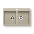 Pyramis 70053101 - Kitchen sink SPARTA 78x50 cm granite/beige