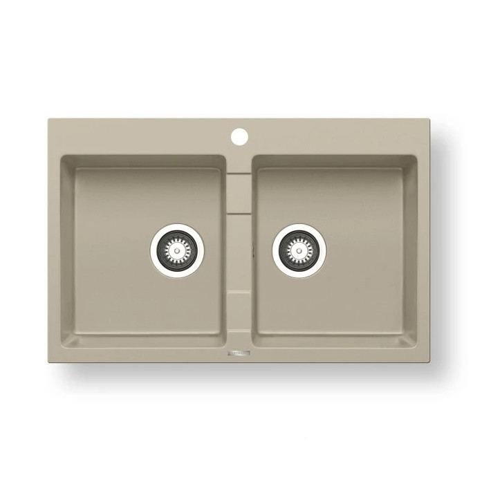 Pyramis 70053101 - Kitchen sink SPARTA 78x50 cm granite/beige