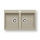 Pyramis 70053101 - Kitchen sink SPARTA 78x50 cm granite/beige